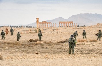 В окрестностях Пальмиры в Сирии начали операцию против ИГИЛ