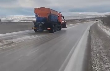 Bakı-Şamaxı yolunda avtomobillərin hərəkəti məhdudlaşdırıldı - VİDEO