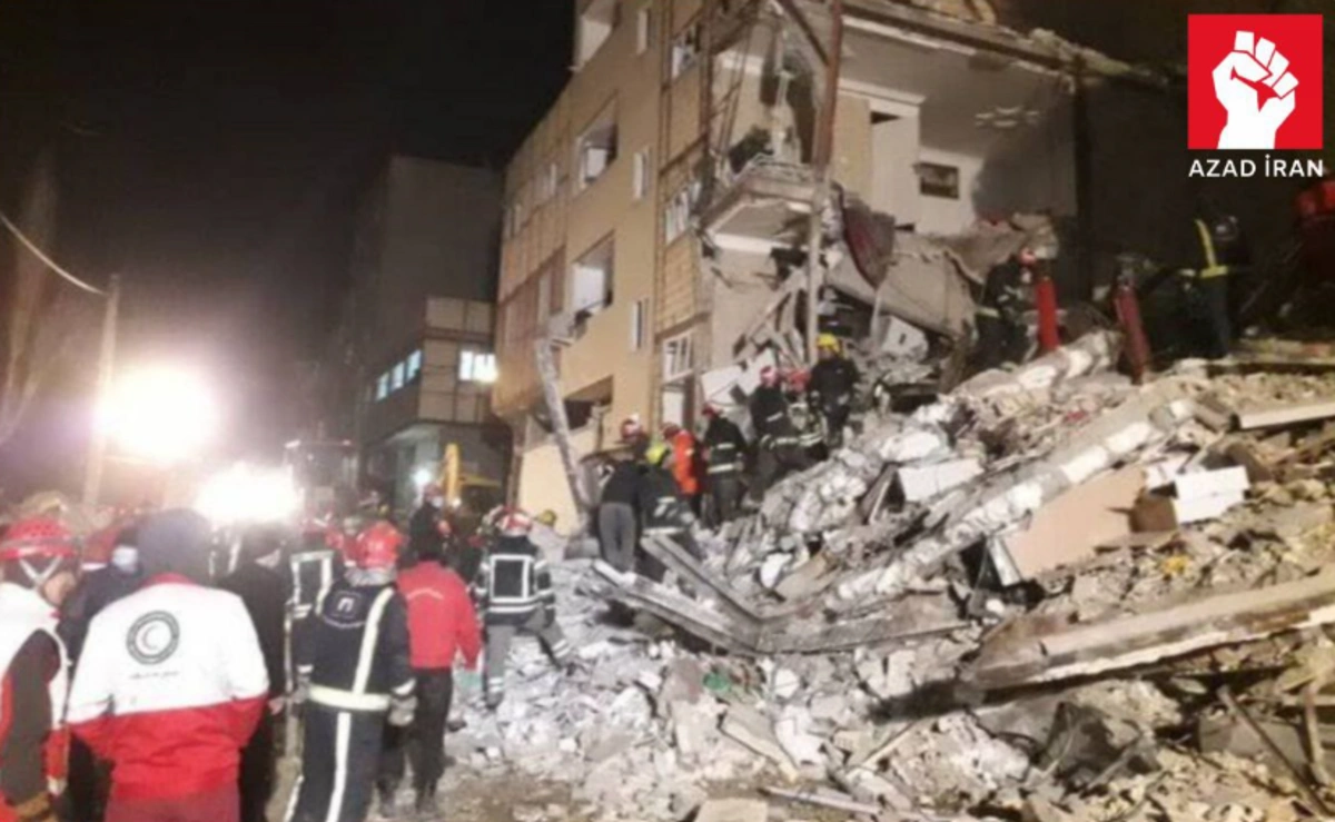 Yaşayış binası çökdü - Dağıntılar altında qalanlar var