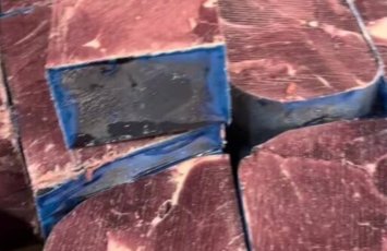 Bakıda ucuz qiymətə qəribə formalı ətlər satışa çıxarıldı - VİDEO