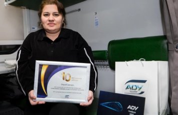 АЖД в 2025 году впервые перевезли 10-миллионного пассажира-ФОТО