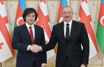 İrakli Kobaxidze İlham Əliyevi doğum günü münasibətilə təbrik etdi