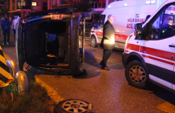 Yol qəzası olub, xəsarət alanlar var