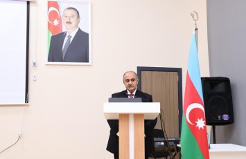 BSU-nun rektoru Astara rayonunda məktəblilərlə görüş keçirib - FOTOLAR