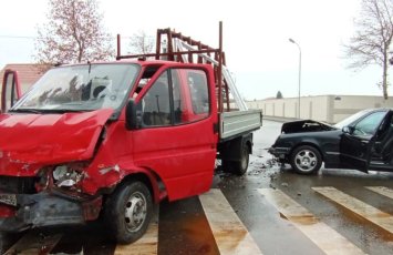 Gəncədə yük avtomobili 