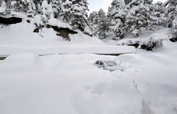 Azərbaycanın bu ərazilərində qarın hündürlüyü 35 sm-ə çatdı