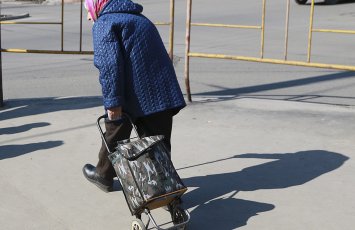 В Баку двое мужчин помогли старушке донести сумки из магазина и заодно ограбили ее