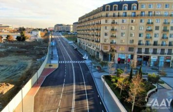 Paytaxtın bu küçəsində yenidənqurma işləri tamamlanıb - VİDEO