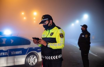 Baş Dövlət Yol Polisi İdarəsi dumanlı hava şəraiti ilə əlaqədar sürücülərə müraciət edib