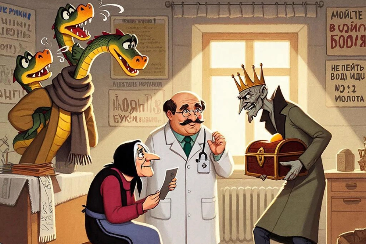 Чем болели герои русских сказок: медицинский взгляд на Бабу-ягу, Кощея, Горыныча и других