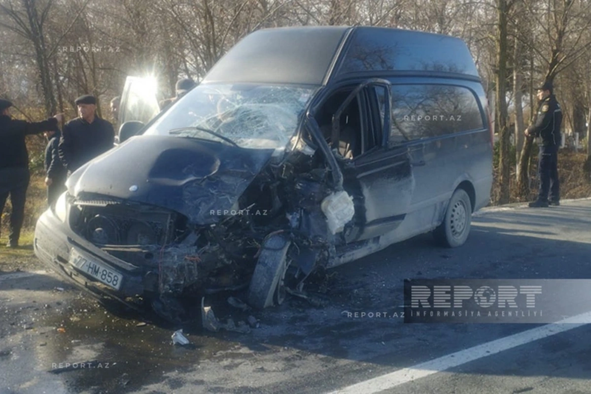 Oğuzda yük və minik avtomobilləri toqquşub: Xəsarət alanların adları məlum oldu