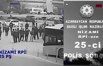 Avtobusda soyğunçuluq edən 3 nəfər tutuldu - VİDEO