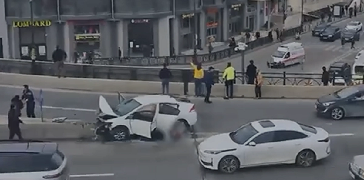 Bakıda ağır qəza: YPX hadisəyə təcili müdaxilə etdi