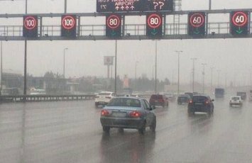 Bu yolda sürət həddi endirildi