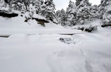 Lerikdə qarın hündürlüyü 85 sm-ə çatdı - FAKTİKİ HAVA