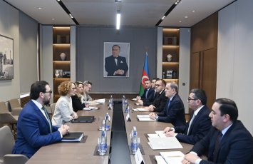 Ceyhun Bayramov NATO Baş katibinin müavini ilə görüşdü - FOTO