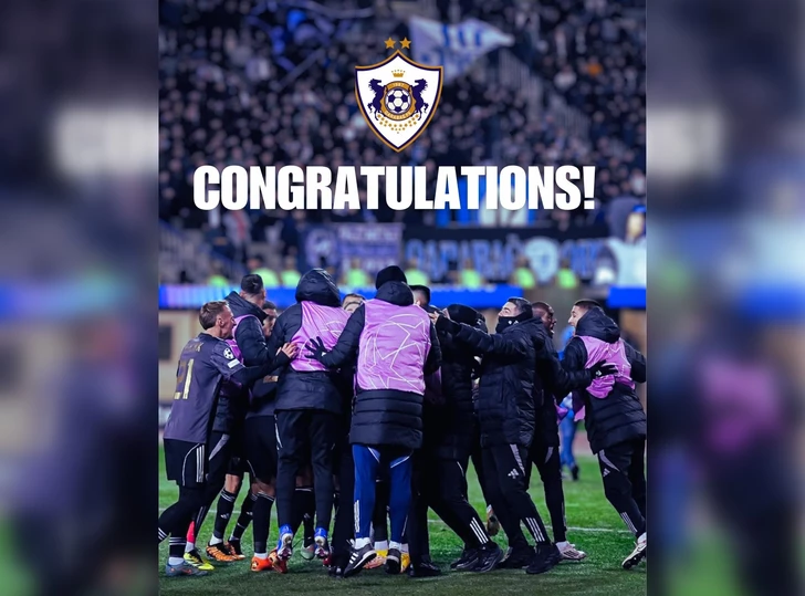 Посольство США поздравило «Карабах» с впечатляющей победой в Лиге чемпионов