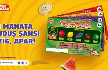 Yeni “Yığ, apar!” lotereyası artıq satışda