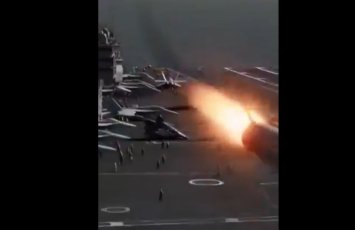 Иран показал «уничтожение» вражеского авианосца