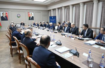 Nazirlər Kabinetində Xəzərin və Bakı buxtasının ekoloji vəziyyətinə dair iclas keçirilib