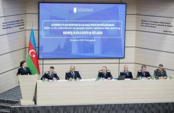 Prokurorluq ötən il 1389 apellyasiya və 406 kassasiya protesti verib