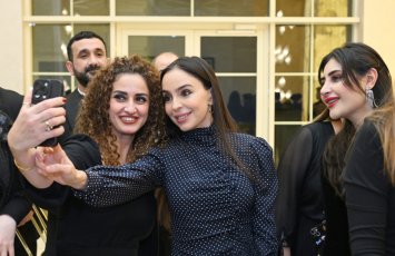 Leyla Əliyeva “Qış nağılı”nın açılışında - Fotolar