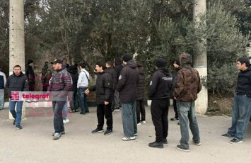 “Qarabağ” azarkeşləri “Neftçi” ilə matça buraxılmadı - Fotolar