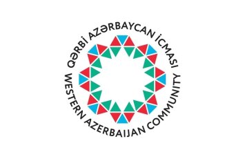 Qərbi Azərbaycan İcması Fransa senatının təxribatçı qətnaməsini pisləyib