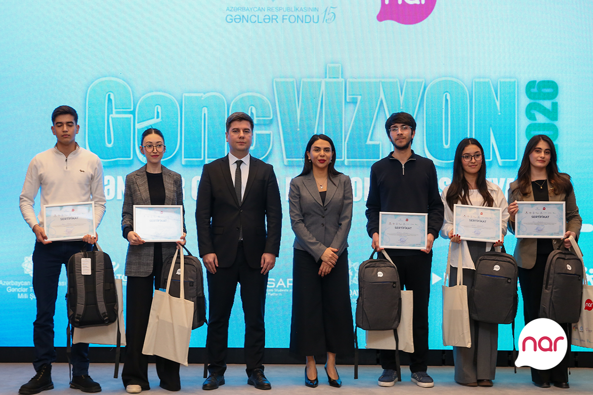 “Nar”ın tərəfdaşlığı ilə “GəncVİZYON” ideyatonu uğurla başa çatıb - FOTO