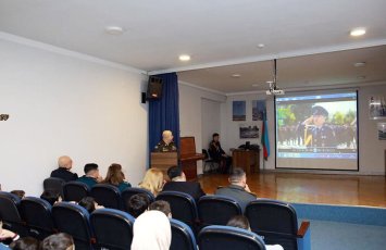 Hərbi təhsil müəssisələrinin nümayəndələrinin şagirdlərlə görüşləri keçirilib - FOTO