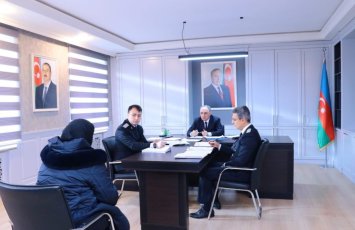 Kamran Əliyev Suraxanıda vətəndaşları qəbul edib - FOTOLAR