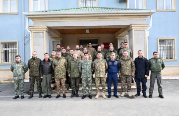 Военные атташе посетили воинскую часть ВВС