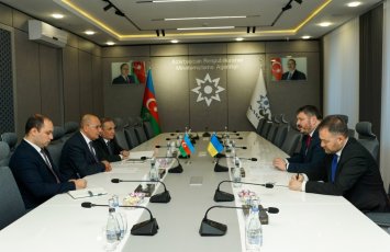 Azərbaycanla Ukrayna arasında mina təhlükəsi ilə mübarizə üzrə əməkdaşlıq müzakirə edilib - FOTO