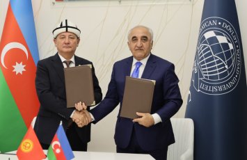 UNEC və Qırğız Milli Universiteti arasında magistratura üzrə ikili diplom proqramı icra olunacaq