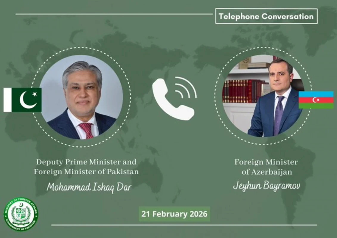 Ceyhun Bayramov Pakistanın xarici işlər naziri ilə Sülh Şurasının ilk iclasını müzakirə edib