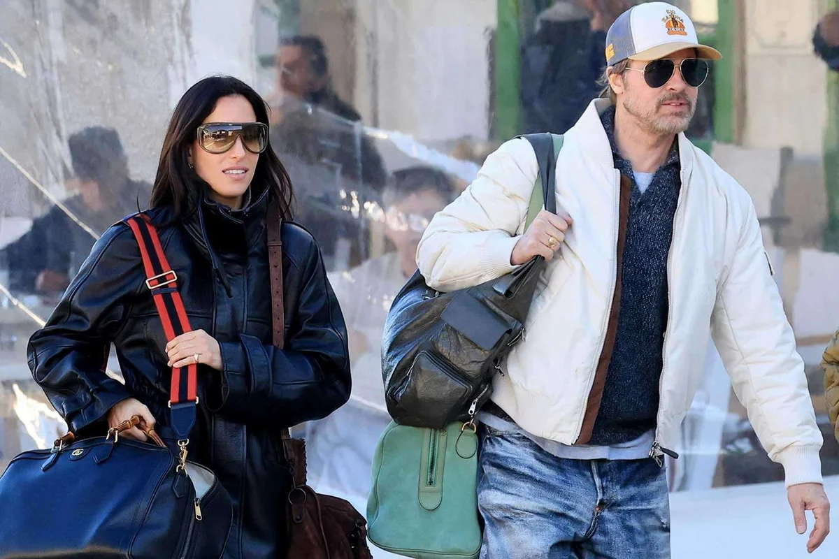 Брэда Питта впервые за долгое время засняли с девушкой Инес де Рамон-ФОТО