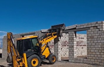 Gəncədə qanunsuz tikintinin qarşısı alındı - FOTO/VİDEO