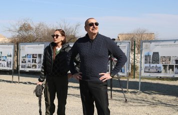 Алиевы посетили Ходжавендский и Ходжалинский районы