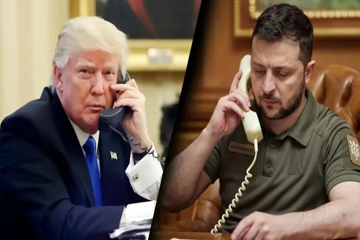 KİV: Tramp Zelenski ilə telefon danışığı aparır