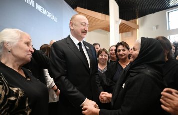 “Soyqırım Memorial Kompleksi faciə qurbanlarına olan ümumxalq ehtiramının zirvəsidir”