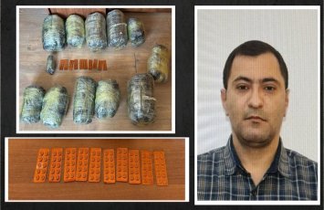 Saray qəsəbəsində 15 kq narkotik aşkarlanıb - VİDEO