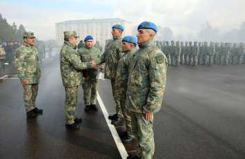 Komando kursunun növbəti buraxılışı olub