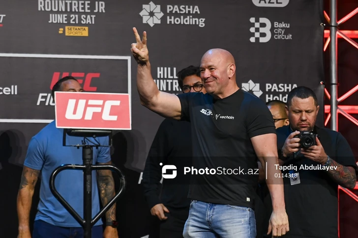 Дана Уайт анонсировал турнир UFC в Азербайджане-ВИДЕО