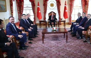 Эрдоган в Стамбуле принял генсека ОТГ и министров иностранных дел