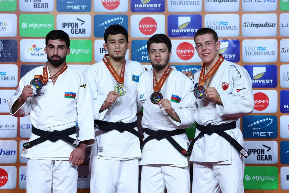 Азербайджанские дзюдоисты завоевали в Австрии еще две медали-ФОТО