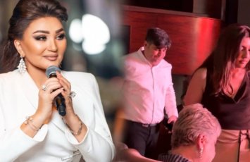 Nazpərinin oğlu və gəlini belə görüntüləndi - VİDEO