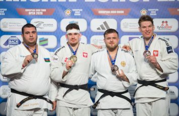 Азербайджанские дзюдоисты завоевали медали на Открытом чемпионате Европы