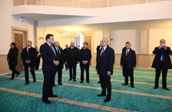 Əlaqələndirmə Qərargahının üzvləri Hadrut məscidini ziyarət ediblər - FOTO