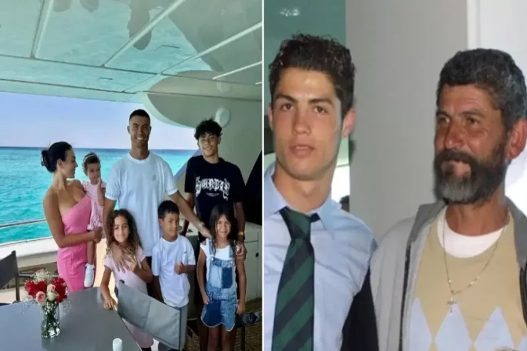 Ronaldo atasını təbrik edib şəkil paylaşdı