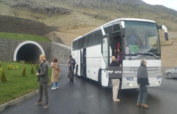 В рамках поездки в Карабах и Восточный Зангезур международные путешественники прибыли в Зангилан